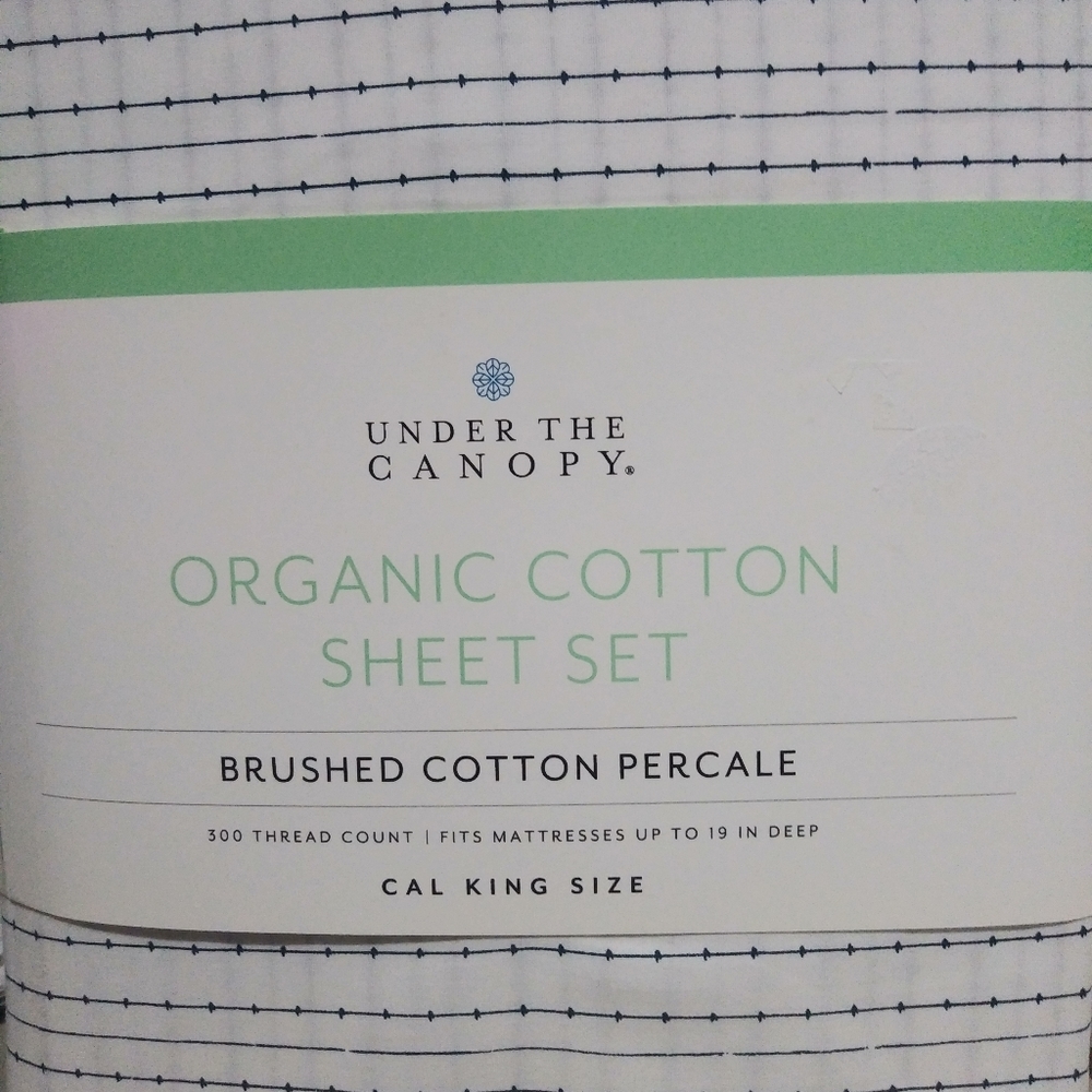 New Under The Canopy California King sheet set